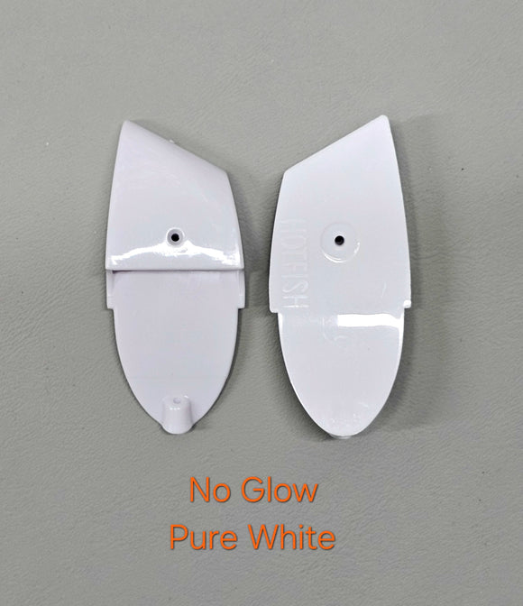 The New Pure White Bait Head - 2 Pack