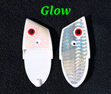 8 hr Glow White Crush Silver back