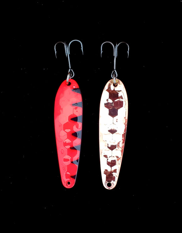 COHO KILLER Copper Plated Spoons